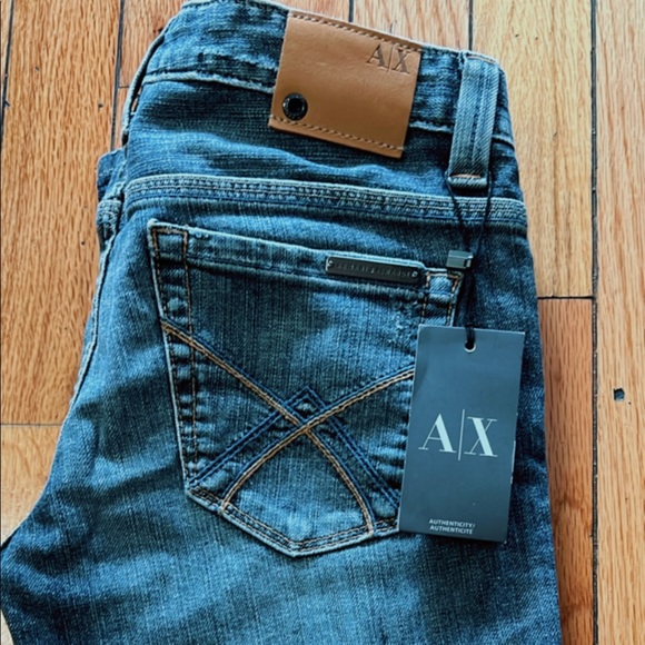 Armani exchange brand new stretch denim jeans size:P0 - Picture 2 of 4